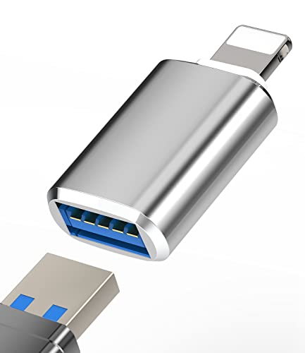 Lightning auf USB Buchse Adapter für iPhone 14 13 OTG Jack Kabel für Apple 3.0 Übertragung von Daten Foto Speicherstick Reader Card Kamera Player für iPad externe Maus Tastatur ip-OTG Lightning auf USB Buchse Adapter für iPhone 14 13 OTG Jack Kabel für Apple 3.0 Übertragung von Daten Foto Speicherstick Reader Card Kamera Player für iPad externe Maus Tastatur ip-OTG von HOYULLI