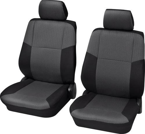 HP Autozubehör 22304 Schonbezug Sylt VS 4tlg. Sitzbezug 4teilig Polyester Schwarz Fahrersitz, Beifa von HP AUTOZUBEHÖR