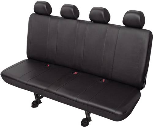 HP Autozubehör 22816 Transporter Sitzbezug 5teilig Kunstleder Schwarz Rücksitzbank (4er) von HP AUTOZUBEHÖR