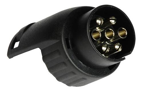 HP Autozubehör 28551 Anhänger Adapter [Stecker 7polig - Stecker 13polig] Kunststoff von HP AUTOZUBEHÖR