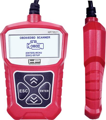 HP Autozubehör OBD II Diagnosegerät OBD II Diagnosetool 75311 Passend für (Auto-Marke): Universal von HP AUTOZUBEHÖR