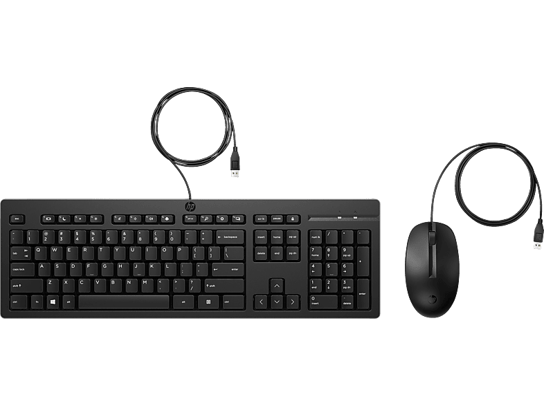 HP - B2B 225 Maus und Tastatur Set, Schwarz HP - B2B 225 Maus und Tastatur Set, Schwarz von HP - B2B