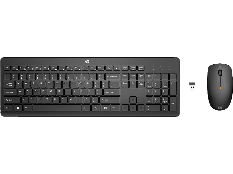 HP - B2B 235 Wireless Tastatur & Maus Set, Schwarz von HP - B2B