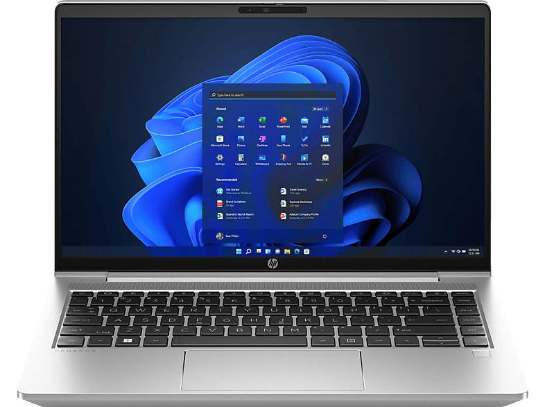 HP - B2B ProBook 440 G10, Business Notebook, mit 14 Zoll Display, Intel® Core™ i5,i5-1335U Prozessor, 16 GB RAM, 512 SSD, UHD Graphics, Silber, Windows 11 Pro von HP - B2B