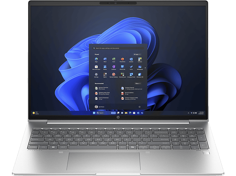 HP - B2B ProBook 460 G11, Laptop, mit 16 Zoll Display, Intel® Core™ Ultra 5 125U Prozessor, GB RAM, 512 SSD, Onboard Graphics, Silber, Windows 11 Pro von HP - B2B