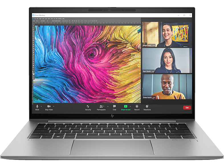 HP - B2B ZBook Firefly G11, Business Notebook, mit 14 Zoll Display, Intel® Core™ Ultra 7 155H Prozessor, 32 GB RAM, 1 TB SSD Arc™ GPU, Grau, Windows 11 Pro von HP - B2B