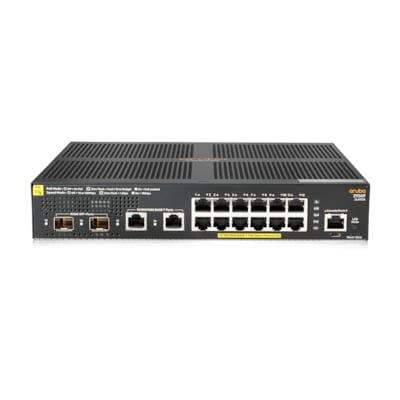 HPE Aruba 2930F 12G PoE+ 2G / 2SFP+ Switch EU von HP Enterprise