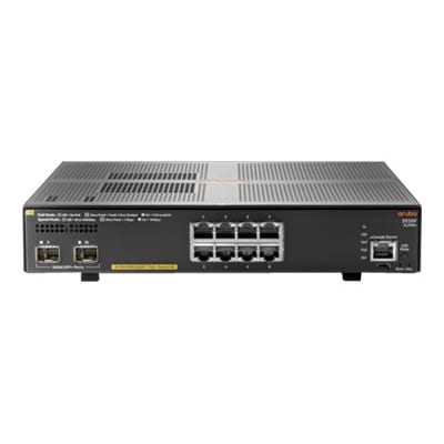 HPE Aruba 2930F 8G PoE+ 2SFP+ - Switch - L3 - verwaltet von HP Enterprise