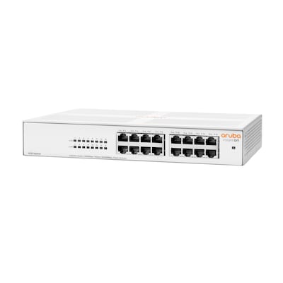 HPE Aruba Instant On 1430 16G 16-Port unmanaged Switch Non-PoE von HP Enterprise