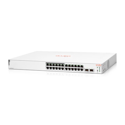 HPE Aruba Instant On 1830 24G 12p Class4 PoE 2SFP 195W Switch von HP Enterprise