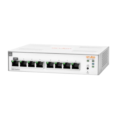 HPE Aruba Instant On 1830 8G 8-Port Smart Managed Switch Non-PoE von HP Enterprise