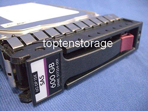 HPE Ersatzteil 600Gb HDD 15K 8,6cm 3.5Zoll SAS DP LFF 6G refurbished Part 516828-B21 (S) (Generalüberholt) von HP Enterprise