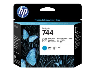 HP 744 Druckkopf fotoschwarz & Cyan HP 744 Druckkopf fotoschwarz & Cyan von HP INC.