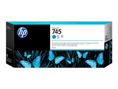 HP 745 Tintenpatrone Cyan 300 ml HP 745 Tintenpatrone Cyan 300 ml von HP INC.