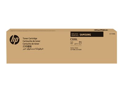 SAMSUNG CLT-C506L High Yield Cyan Toner SAMSUNG CLT-C506L High Yield Cyan Toner von HP INC.