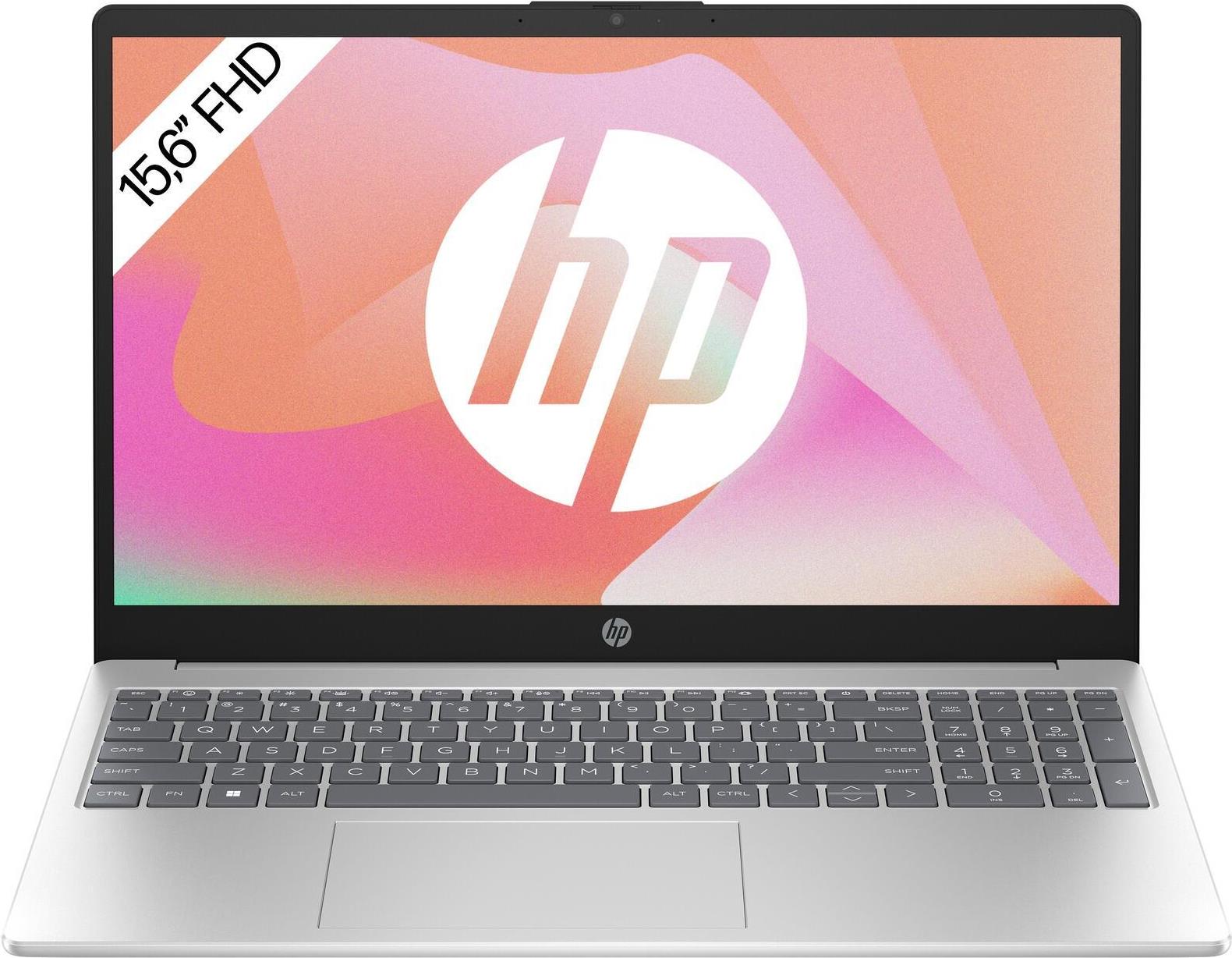 HP 15-fd0060ng Laptop 39,6 cm (15.6) Full HD Intel® Core i5 i5-1334U 16 GB DDR4-SDRAM 1 TB SSD Wi-Fi 6E (802.11ax) FreeDOS Silber (9H0L8EA#ABD) von HP Inc
