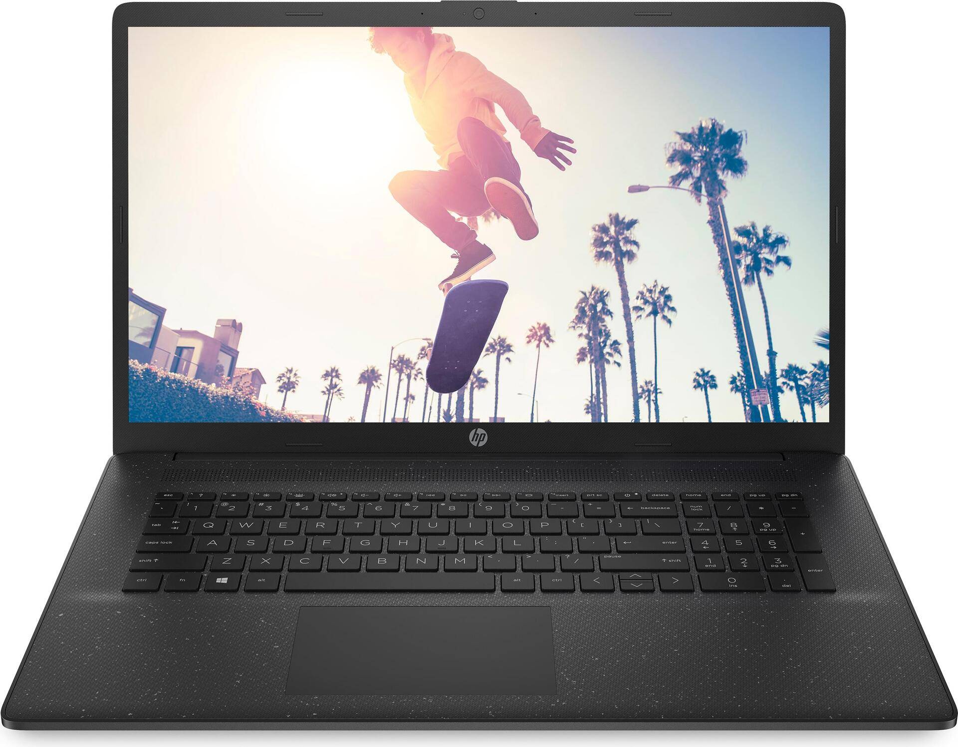 HP 17-cn0132ng Laptop 43,9 cm (17.3") Full HD Intel� Pentium� Silver N5030 8 GB DDR4-SDRAM 512 GB SSD Wi-Fi 5 (802.11ac) FreeDOS Schwarz (9W1X6EA#ABD) von HP Inc