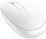HP 240 - Maus - rechts- und linkshändig - optisch - 3 Tasten - kabellos - Bluetooth 5.1 - Lunar White von HP Inc