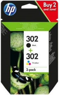 HP 302 Tinte Combo 2-Pack (X4D37AE) von HP Inc