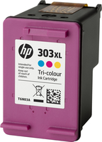 HP 303XL - 10 ml - Hohe Ergiebigkeit - farbstoffbasiert dreifarbig - Original - Tintenpatrone - für Envy Photo 62XX, Photo 71XX, Photo 78XX von HP Inc