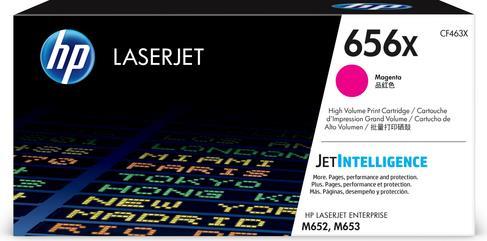 HP 656X - Hohe Ergiebigkeit - Magenta - original - LaserJet - Tonerpatrone (CF463X) - für Color LaserJet Enterprise M652dn, M652n, M653dh, M653dn, M653x von HP Inc