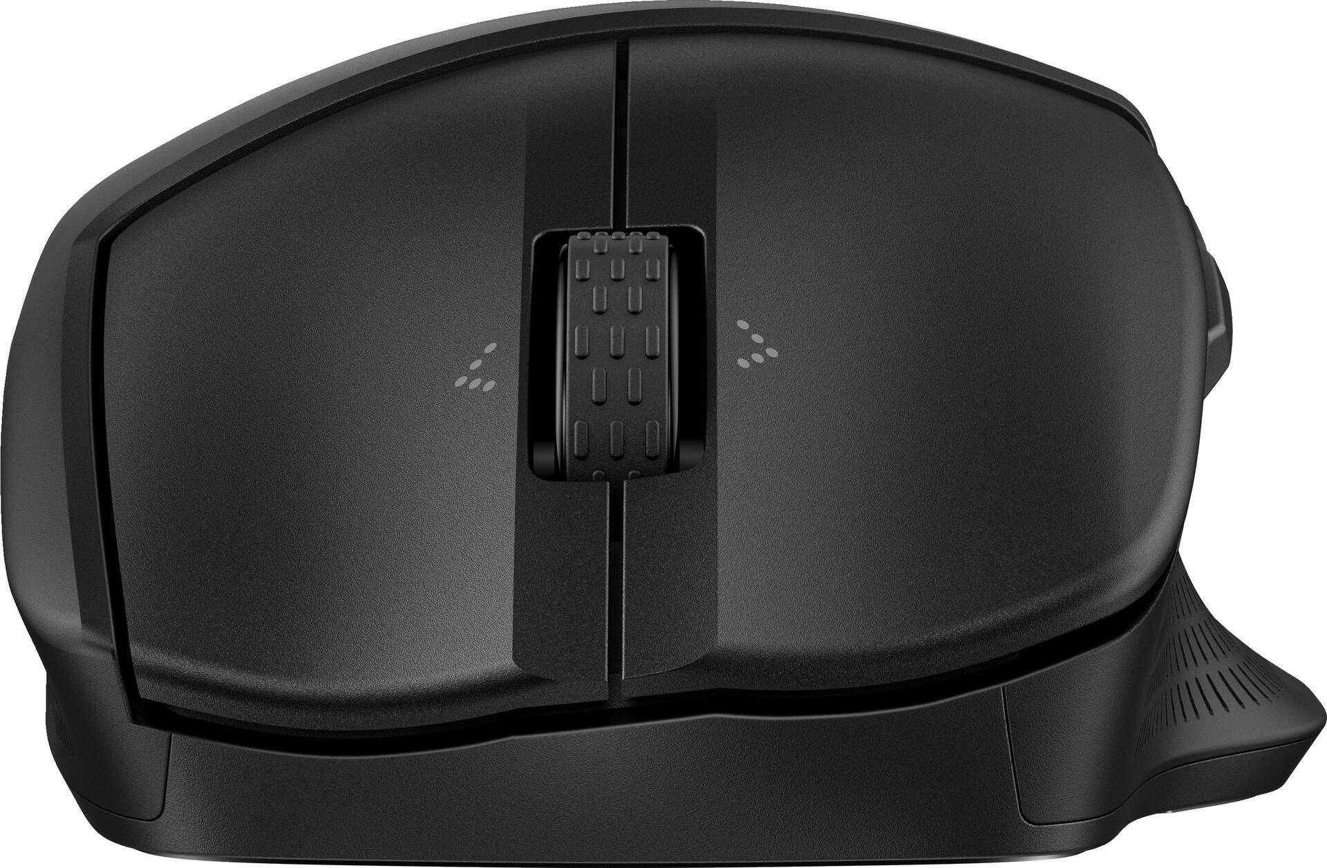 HP 685 Comfort Dual-Mode Mouse - rechts - Bluetooth + USB Type-A - 1200 DPI - Schwarz (8T6M0UT#ABB) von HP Inc