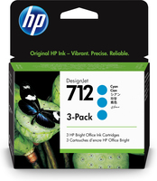 HP 712 3er-Pack Cyan DesignJet Druckerpatronen, 29 ml HP 712 3er-Pack Cyan DesignJet Druckerpatronen, 29 ml von HP Inc.