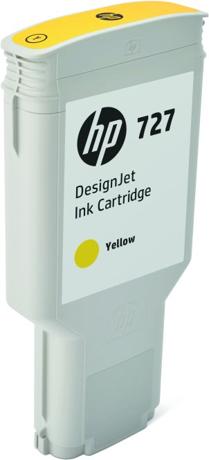 HP 727 300-ml Tintenpatrone Gelb (F9J78A) von HP Inc