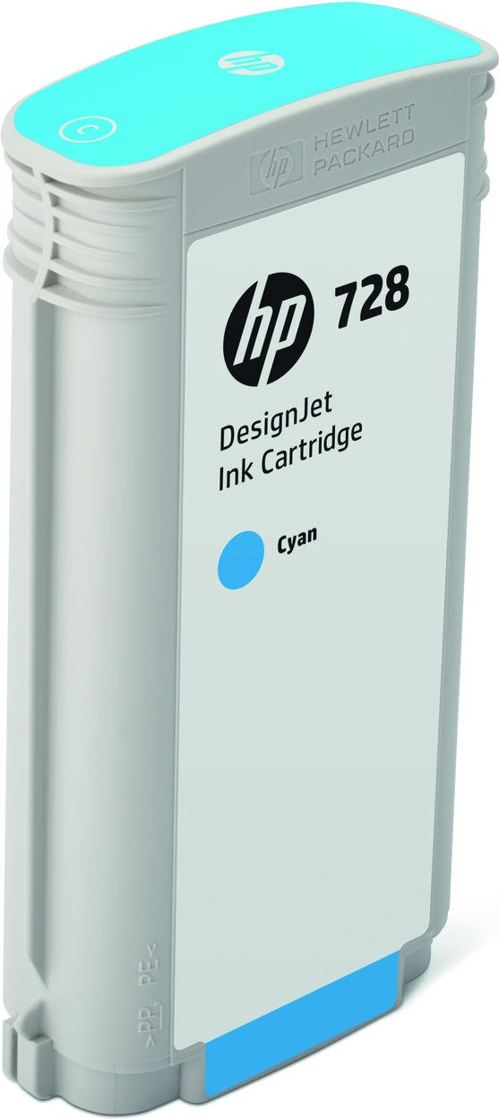 HP 728 130-ml Cyan Tintenpatrone (F9J67A) von HP Inc