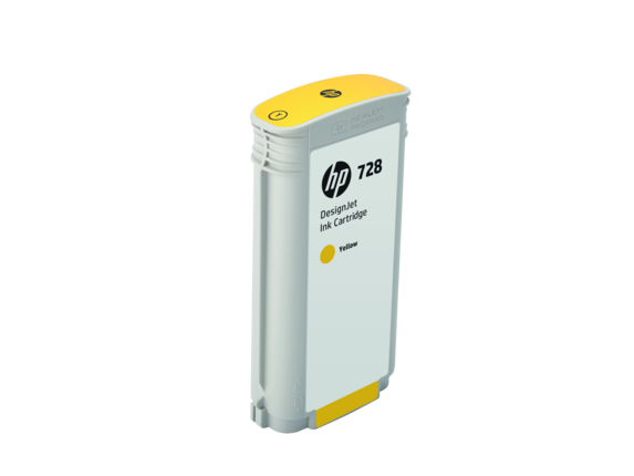 HP 728 130-ml Gelb Tintenpatrone (F9J65A) von HP Inc