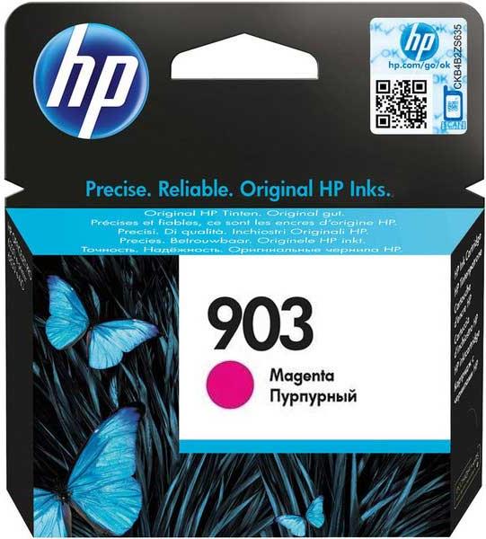 HP 903 - 4 ml - Magenta - Original - Tintenpatrone - für Officejet 6951, 6954, 6962, Officejet Pro 6960, 6970, 6974, 6975 von HP Inc