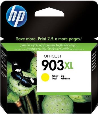 HP 903XL - Hohe Ergiebigkeit - Gelb - Original - Tintenpatrone - für Officejet Pro 6960, 6970 (T6M11AE) von HP Inc