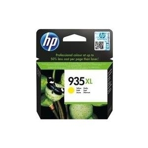 HP 935XL - Hohe Ergiebigkeit - Gelb - Original - Tintenpatrone - für Officejet 6812, 6815, 6820, Officejet Pro 6230, 6230 ePrinter, 6830, 6835 (C2P26AE) von HP Inc