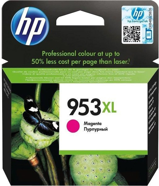 HP 953XL Magenta - Original - Tintenpatrone - für Deskjet 2130, 3630, 3733, Officejet 3835, 4655 HP 953XL Magenta - Original - Tintenpatrone - für Deskjet 2130, 3630, 3733, Officejet 3835, 4655 von HP Inc