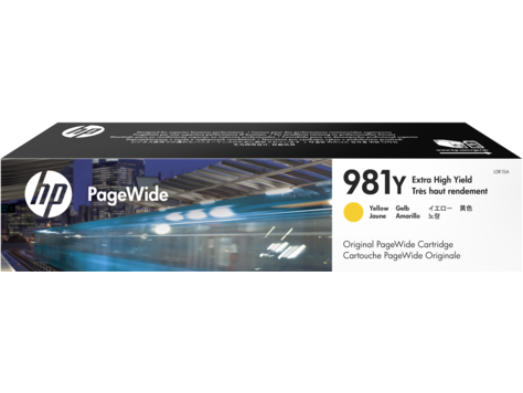 HP 981Y - Besonders hohe Ergiebigkeit - Gelb - Original - PageWide - Tintenpatrone - für PageWide Enterprise Color 556dn, 556xh (L0R15A) von HP Inc
