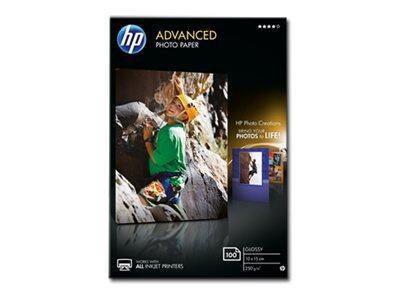 HP Advanced Glossy Photo Paper - Fotopapier, glänzend - 100 x 150 mm - 250 g/... von HP Inc.