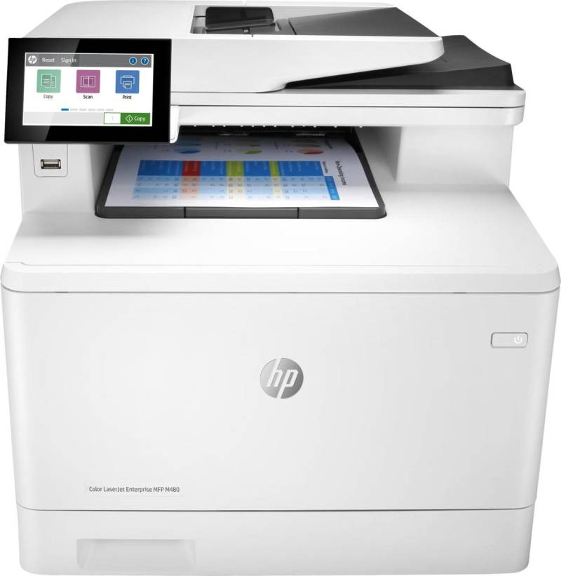 HP Color LaserJet Enterprise M480f Laser-Multifunktionsgerät von HP Inc.