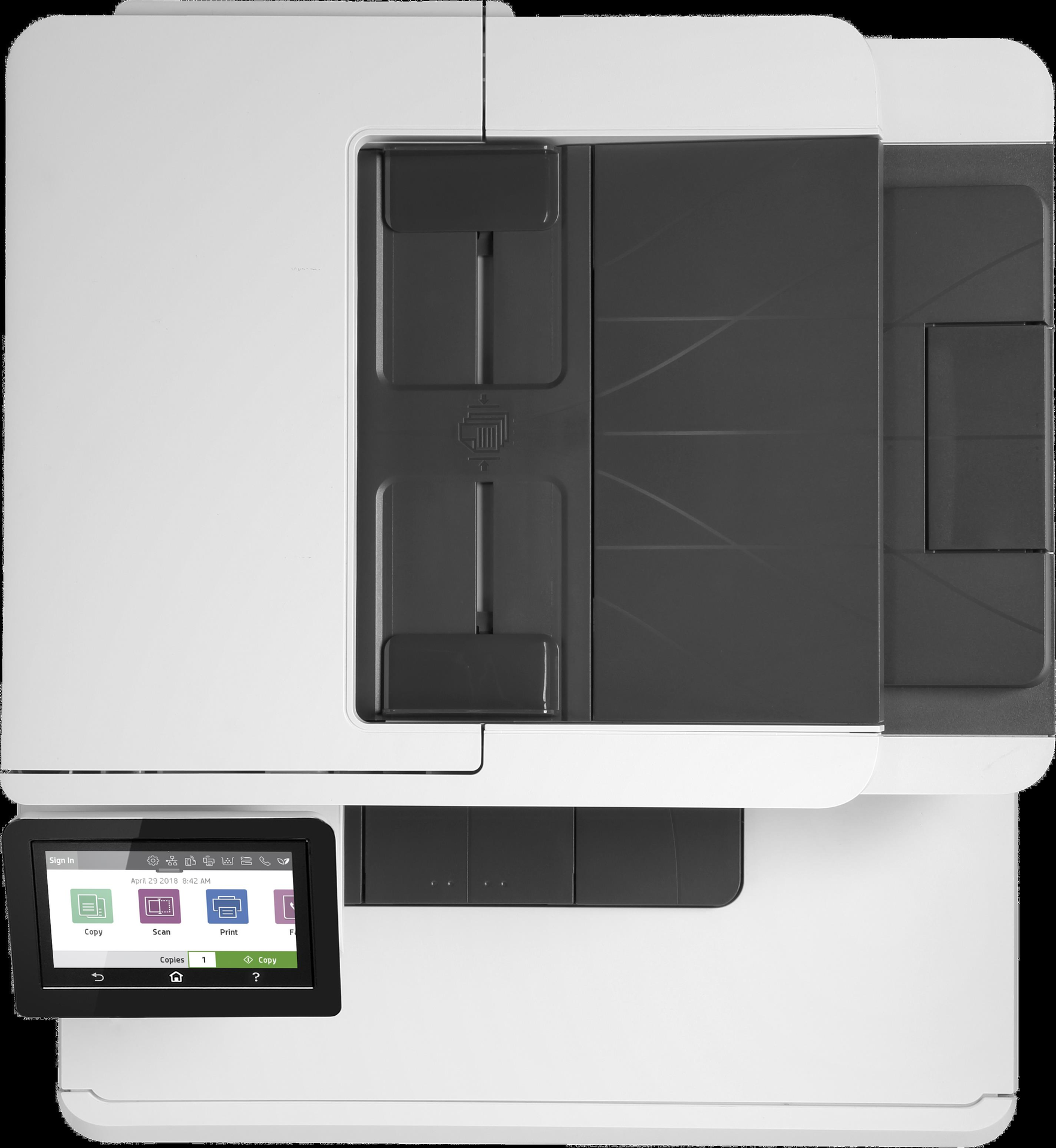 HP Color LaserJet Pro MFP M479fnw - Multifunktionsdrucker - Farbe - Laser - Legal (216 x 356 mm) (Original) - A4/Legal (Medien) - bis zu 27 Seiten/Min. (Drucken) - 300 Blatt - 33,6 Kbps - USB 2,0, LAN, Wi-Fi(n), USB-Host (W1A78A#B19) von HP Inc