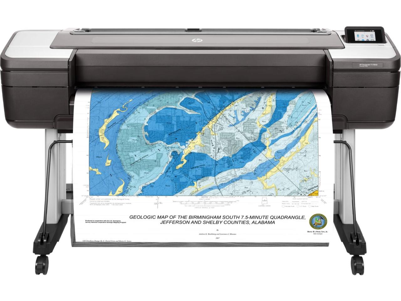 HP DesignJet T1700dr PostScript Großformatdrucker Plotter von HP Inc.