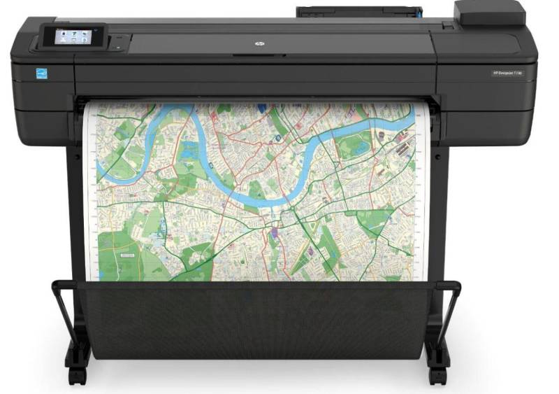 HP DesignJet T730 Tintenstrahl-Großformatdrucker Plotter von HP Inc.