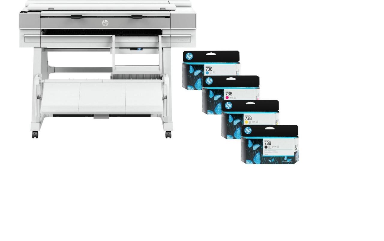 HP DesignJet T950 Multifunktions-Großformatdrucker Plotter inklusive zusätzli... HP DesignJet T950 Multifunktions-Großformatdrucker Plotter inklusive zusätzli... von HP Inc.