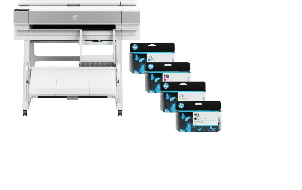 HP DesignJet T950 Tintenstrahl-Großformatdrucker Plotter inklusive zusätzlich... von HP Inc.