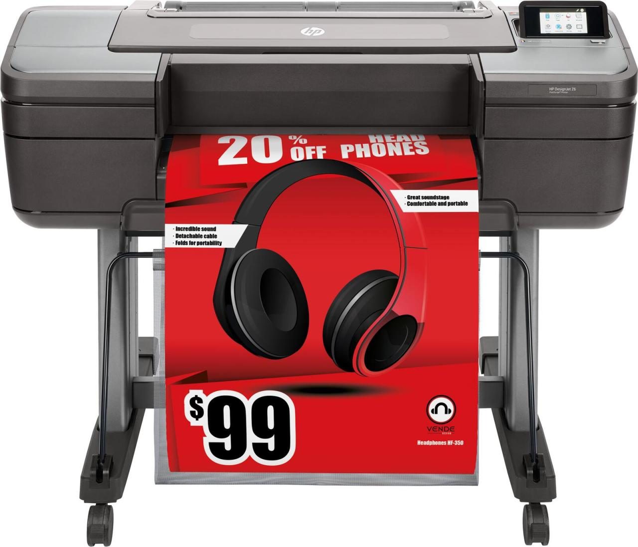 HP DesignJet Z6 PostScript Großformatdrucker Plotter HP DesignJet Z6 PostScript Großformatdrucker Plotter von HP Inc.