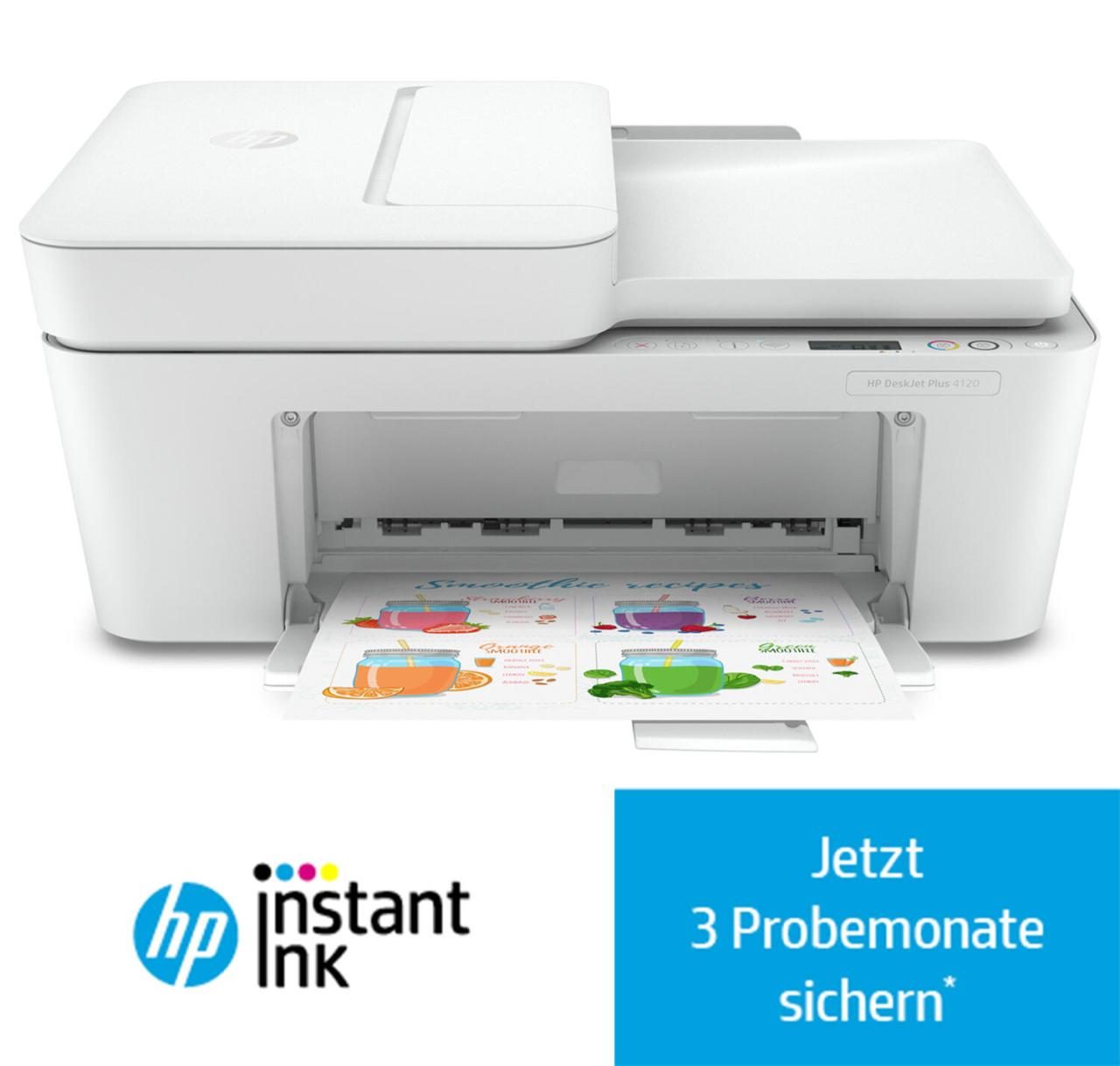 HP DeskJet Plus 4120 Tintenstrahl-Multifunktionsgerät von HP Inc.