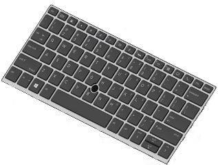 HP DualPoint - Ersatztastatur Notebook - hinterleuchtet - Layout für Großbritannien HP DualPoint - Ersatztastatur Notebook - hinterleuchtet - Layout für Großbritannien von HP Inc