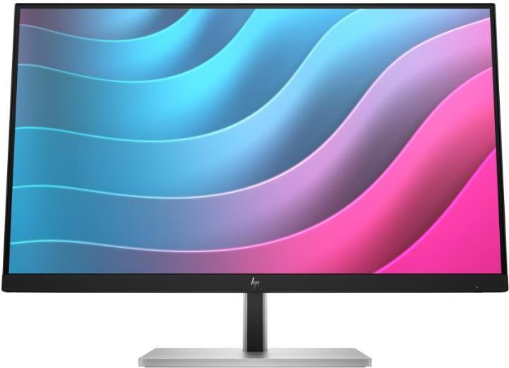 HP E24 G5 - E-Series - LED-Monitor - 60.5 cm (23.8) (23.8 sichtbar) - 1920 x 1080 Full HD (1080p) @ 75 Hz - IPS - 250 cd/m² - 1000:1 - 5 ms - HDMI, DisplayPort, USB-C - schwarz [Energieklasse D] (6N6E9AA#ABB) von HP Inc