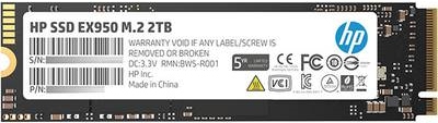 HP EX950 - SSD - High Performance - 2TB - 3D Xpoint (Optane) - intern - M.2 2280 - PCIe 3,1 x4 (NVMe) (5MS24AA#ABB) von HP Inc