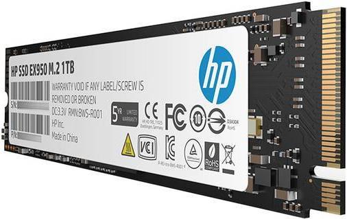 HP EX950 - SSD - 1TB - intern - M.2 2280 - PCI Express 3.0 x4 (NVMe) (5MS23AA#ABB) von HP Inc