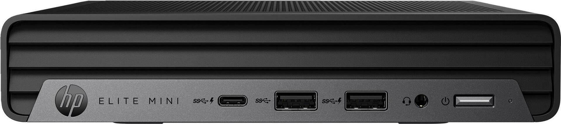 HP Elite 805 G8 - Wolf Pro Security - Mini Desktop - Ryzen 7 5700GE / 3.2 GHz - RAM 16 GB - SSD 512 GB - NVMe - Radeon Graphics - 1GbE, Bluetooth 5.3, Wi-Fi 6 - WLAN: 802.11a/b/g/n/ac/ax, Bluetooth 5.3 - Win 11 Pro - Monitor: keiner - Tastatur: Deutsch - Smart Buy - mit HP 3 Jahre Vor-Ort-Hardware-Support am nächsten Werktag für Desktops (externer Monitor nicht eingeschlossen) (9N6U9AT#ABD) von HP Inc