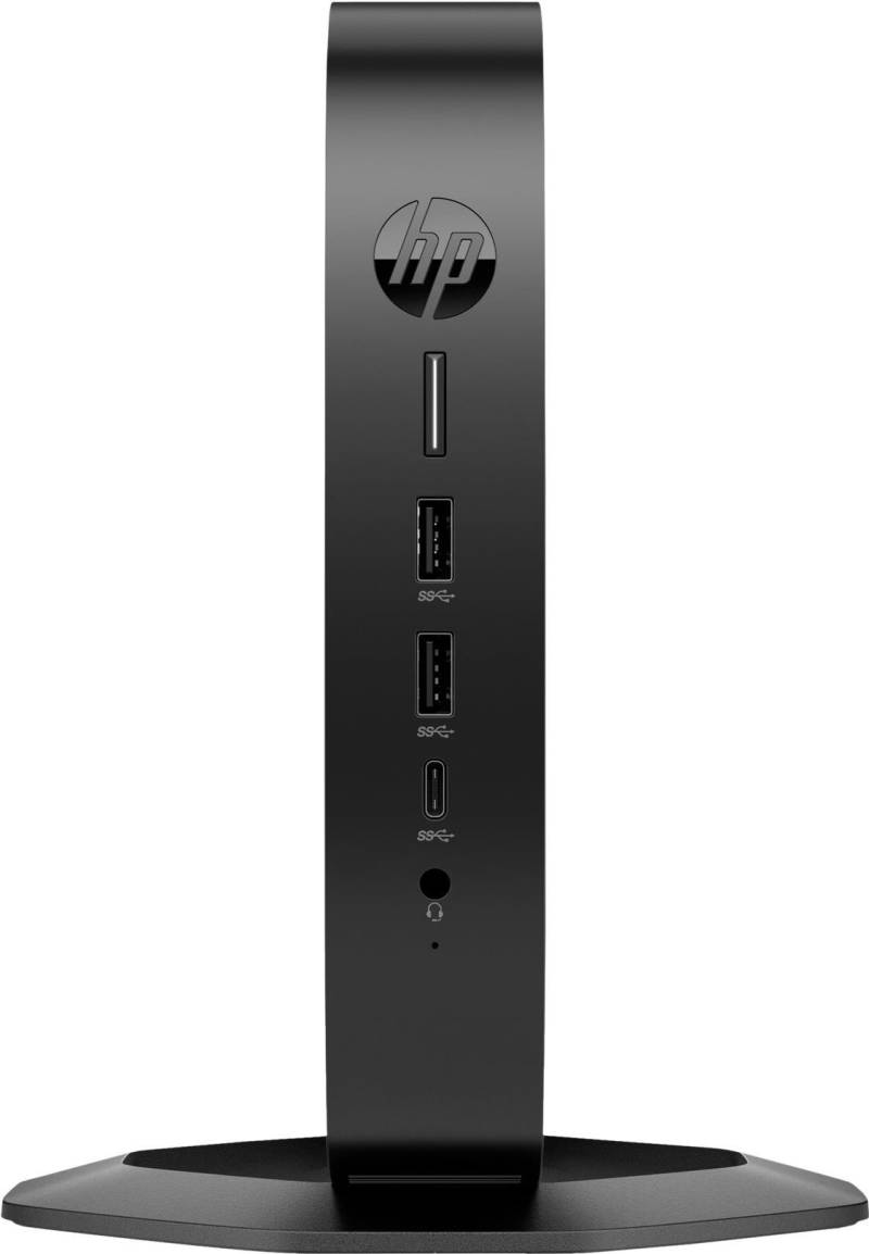 HP Elite t655 - Thin Client - SFF - 1 x Ryzen Embedded R2314 - RAM 8GB - Flash 32GB - eMMC - Radeon Graphics - 1GbE, Bluetooth 5,2, Wi-Fi 6 - WLAN: 802,11a/b/g/n/ac/ax, Bluetooth 5,2 - IGEL OS - Monitor: keiner - Tastatur: Deutsch (5H0V6EA#ABD) von HP Inc